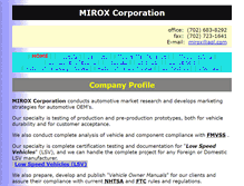 Tablet Screenshot of mirox.us